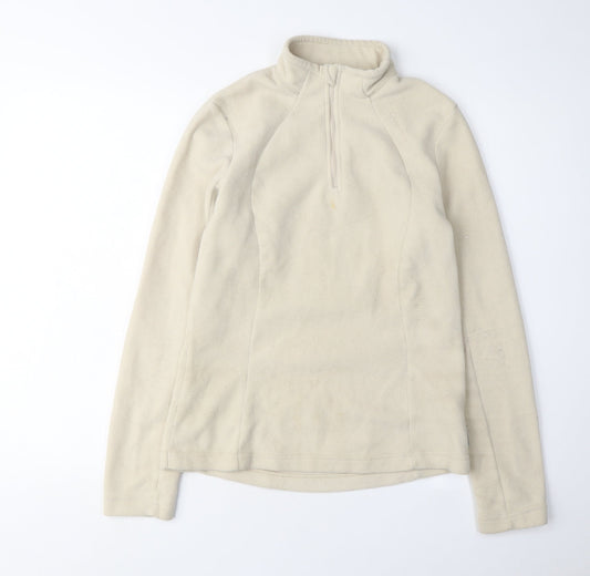 Womens UK Size M Quechua Beige Pullover Sweatshirt