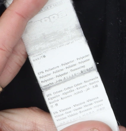 Kappa Men's Black Small Crew Neck T-Shirt