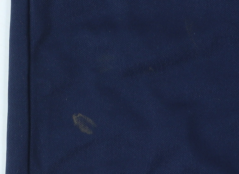 Mens UK Size M Canterbury Blue Rugby T-Shirt