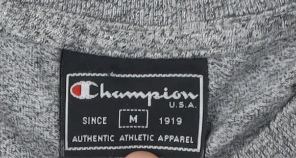 Mens UK Size M Champion Grey T-Shirt