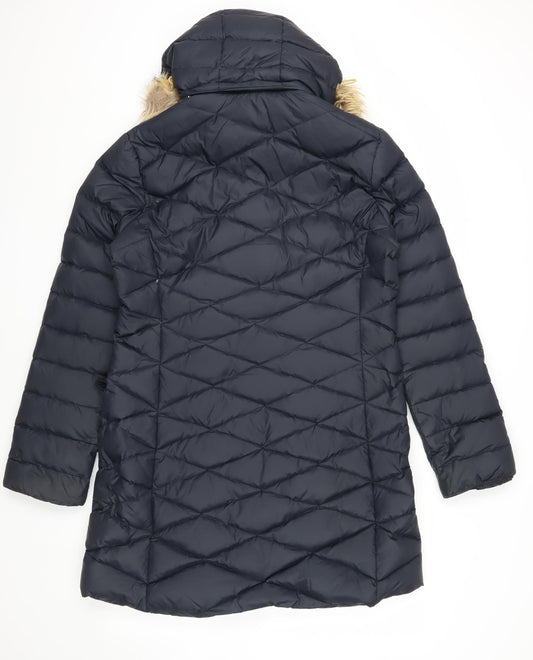 Womens UK Size 12 Tog Twenty Four Black Puffer Jacket