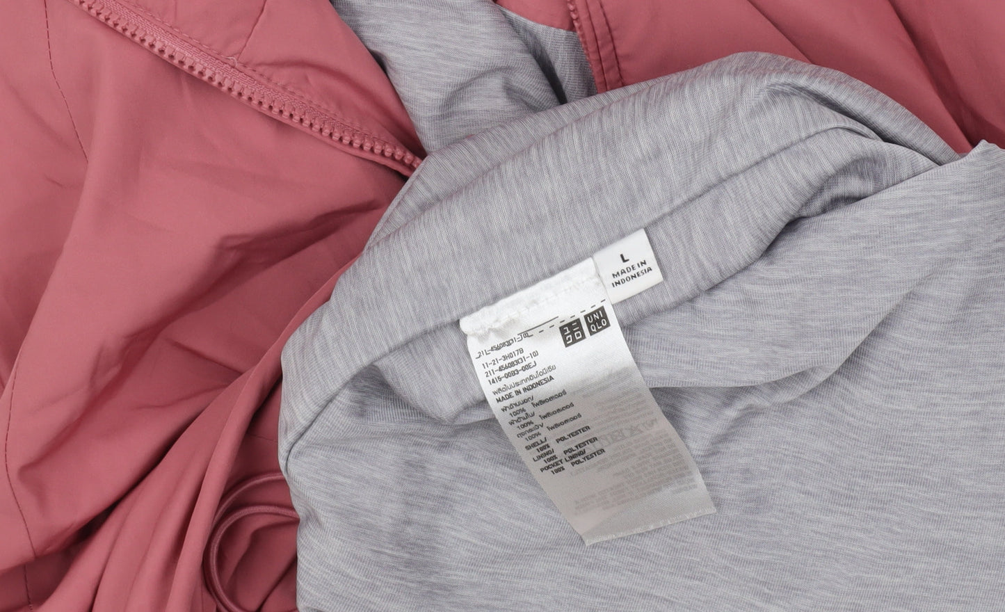 Womens UK Size L Uniqlo Pink Basic Jacket