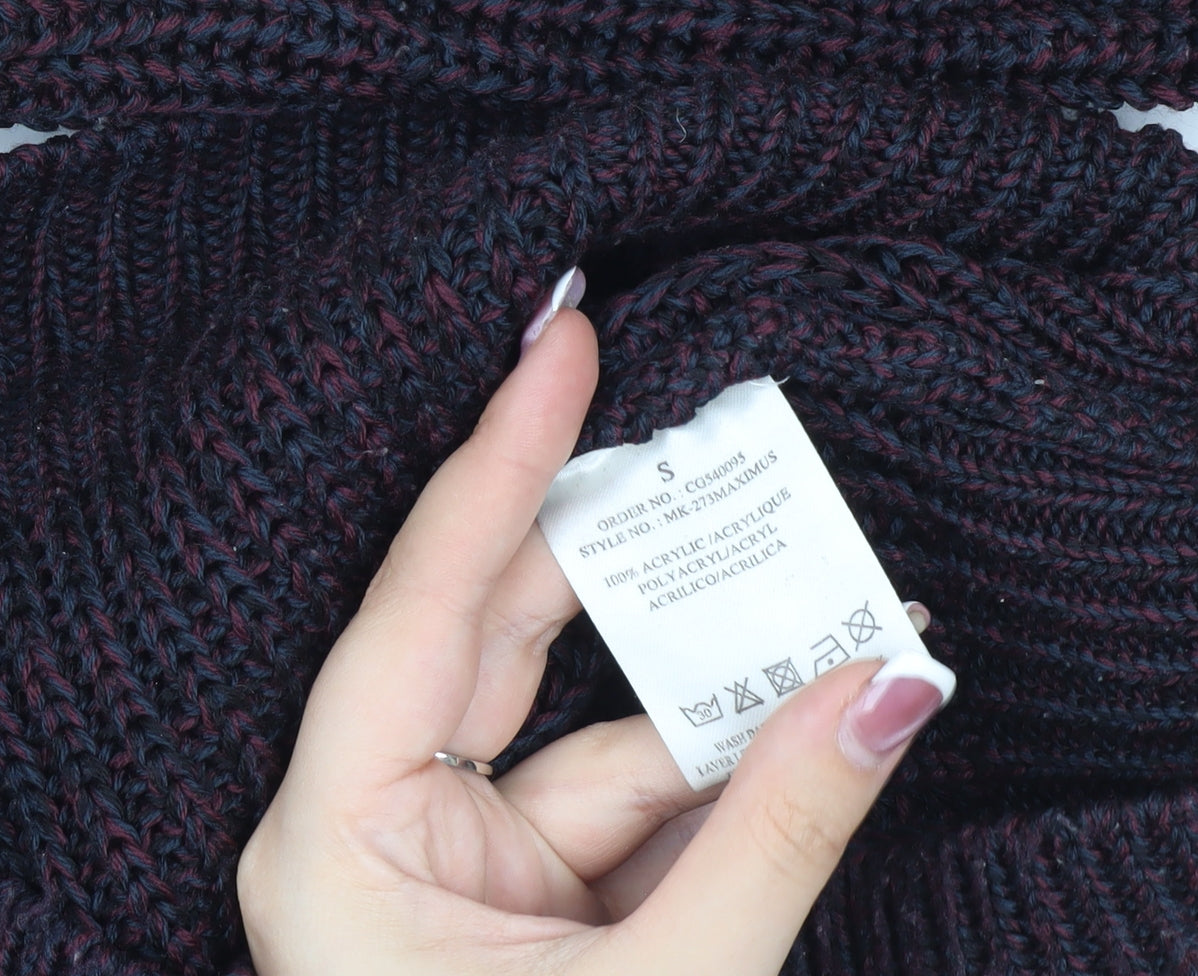 Brave Soul Men's Black S Pullover Jumper