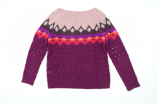 American Eagle Women's Multicoloured M Pullover Jumper