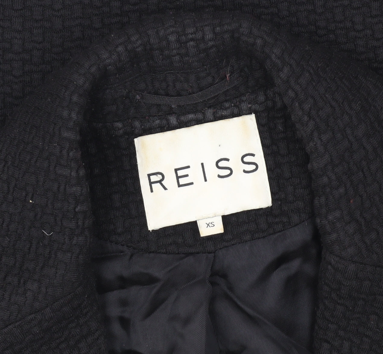Reiss Women's Black XS Slim Fit Blazer