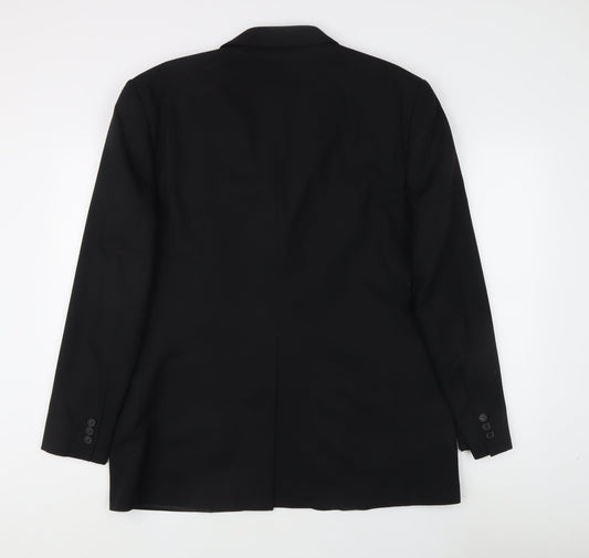Mens UK Size 44 Marks and Spencer Black Suit Jacket