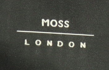 Mens UK Size 38 Moss Bros Regular Blue Suit Jacket