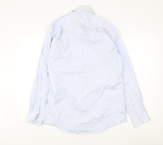 Austin Reed Men's Blue Classic Fit Dress Shirt