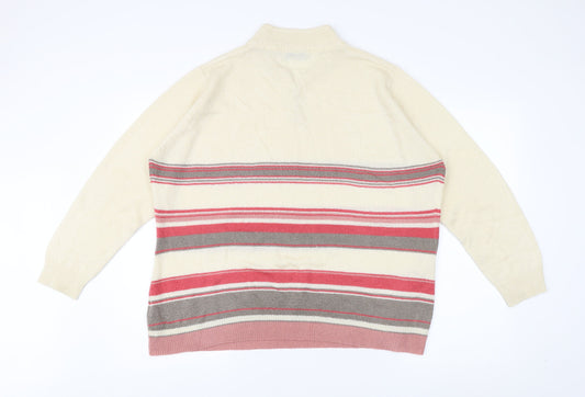 Honor Millburn Women's Multicoloured XL Henley Jumper