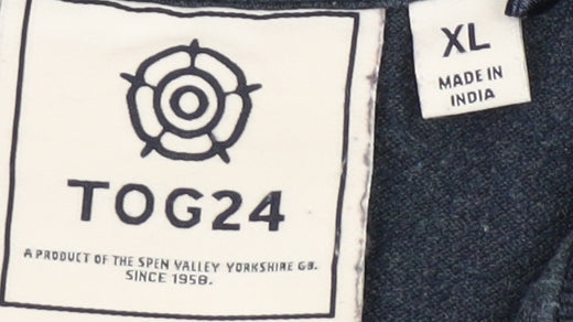 TOG24 Men's Multicoloured Polo Shirt XL Colourblock