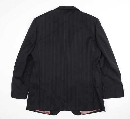 Mens UK Size 42 Marks and Spencer Regular Black Suit Jacket