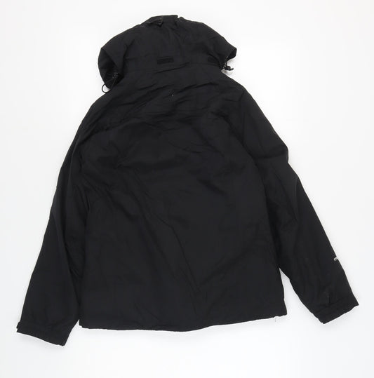 Womens UK Size 8 Peter Storm Black Anorak Coat
