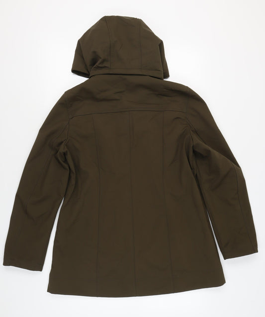 Andrew Marc Women's Green Parka Jacket L