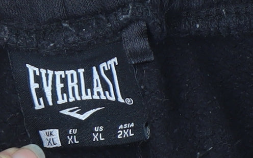 Everlast Men's Black XL Joggers for Gym & Casual Wear