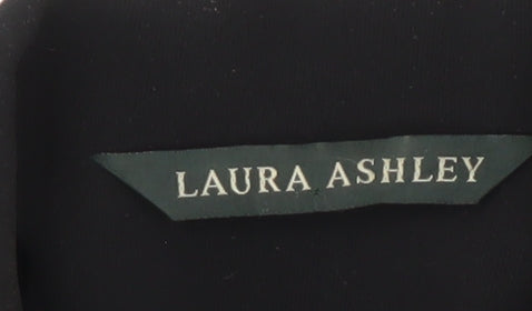 Womens UK Size 10 Laura Ashley Regular Black Blazer