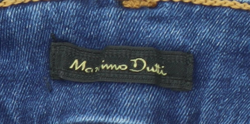 Massimo Dutti Men's Blue Straight Jeans Size 40
