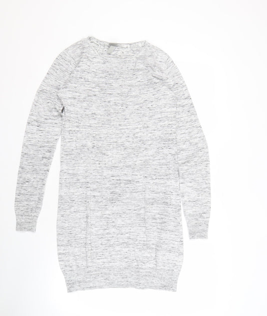 Additional front view of Bench Grey Woman's jumper, size S