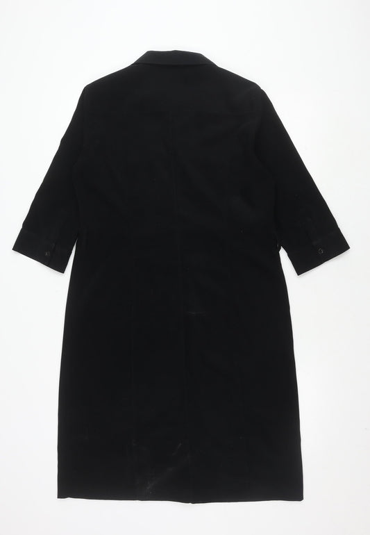NEXT Women's Black Shirt Dress, Size 14, Classic Elegance