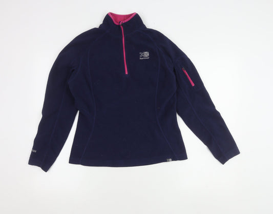 Womens UK Size 10 Karrimor Blue Pullover Sweatshirt