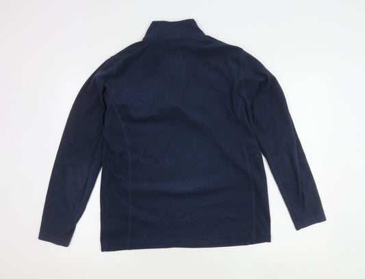 Columbia Women's Blue Fleece Sweatshirt Size S