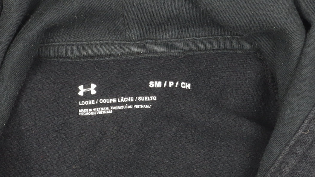 Under Armour Men's Black S Pullover Hoodie