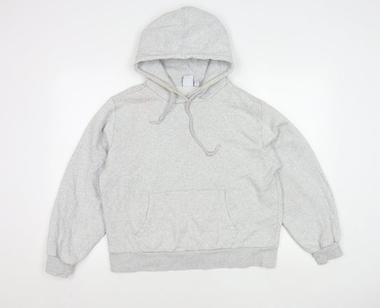 Additional front view of Adidas Women's Grey Pullover Hoodie XS