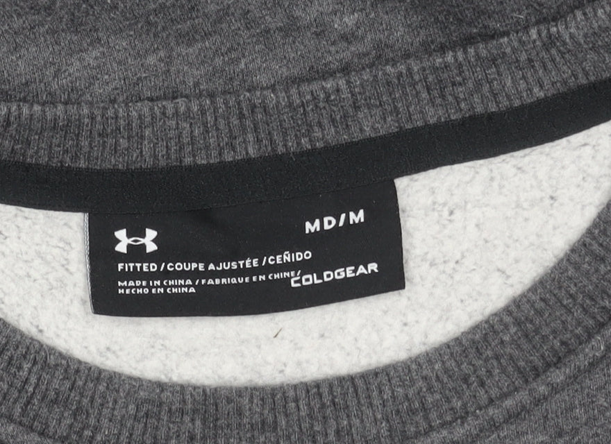 Under Armour Men's Grey Pullover Sweatshirt M