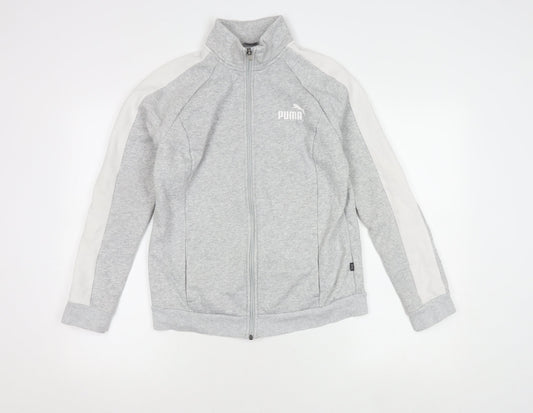 Womens UK Size M PUMA Grey Basic Jacket