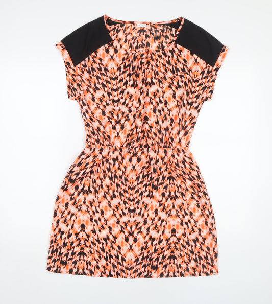 Additional front view of Jacqueline de Yong Women's Multicolour Shift Dress, size 10