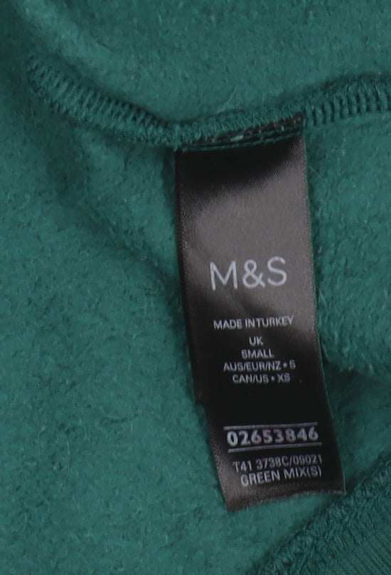 Marks and Spencer Green Women's Pullover Sweatshirt S