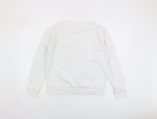 Lee Women's White Sweatshirt S