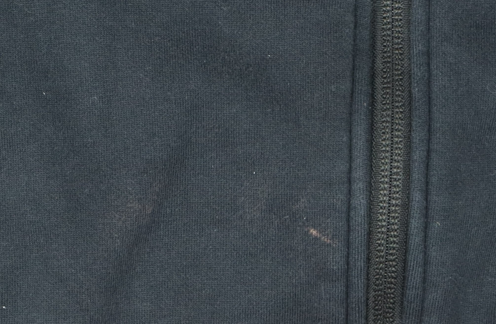 Additional view of Adidas unisex black full zip sweatshirt l