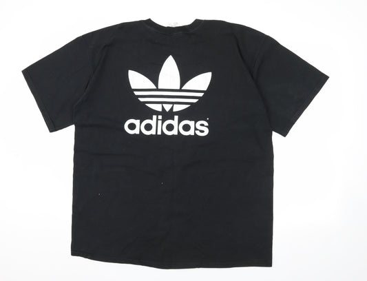 Adidas Men's Black XL Graphic Logo T-Shirt