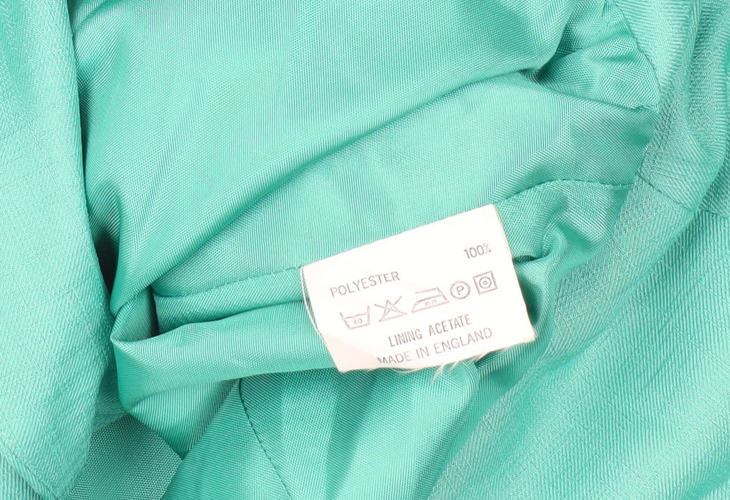 Franco di Tardo Women's Green Blazer, Size 16, Stylish and Professional