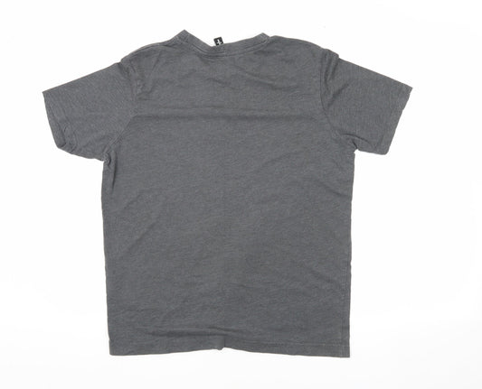Mens UK Size S Donnay Grey T-Shirt