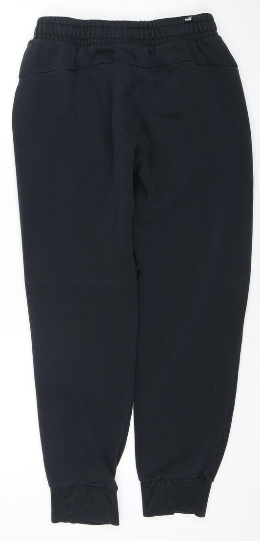 Puma Women's Black Jogger Trousers - Size S Gym