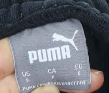 Puma Women's Black Jogger Trousers - Size S Gym
