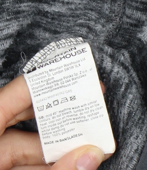Womens UK Size 10 Mountain Warehouse Grey Basic Jacket