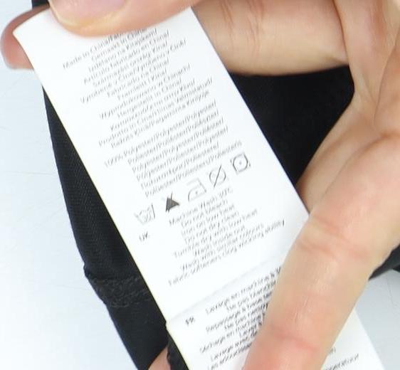 Karrimor Women's Black Running T-Shirt, Size 6, V-Neck, New