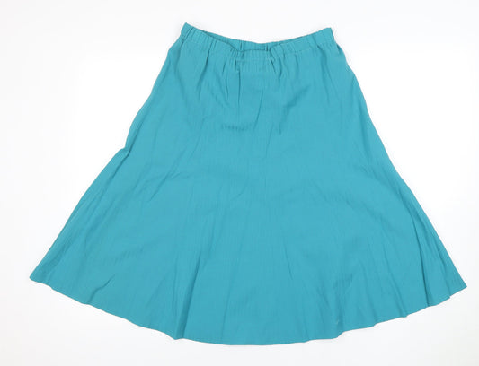 Eastex Women's Blue A-Line Skirt Size 10