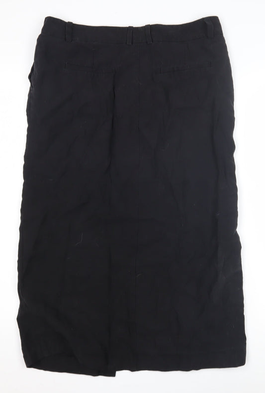 MNG Black Women's Straight Pencil Skirt Size 10