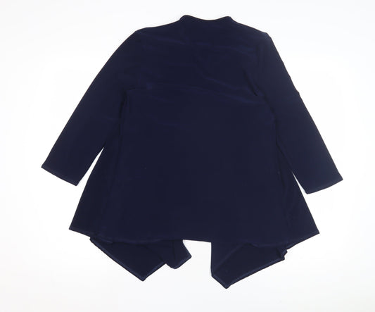 Saloos Women's Blue Long Sleeve Cardigan