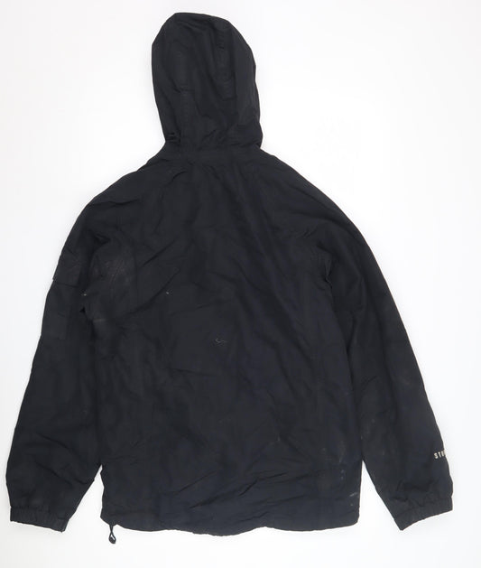 Mens UK Size XS Peter Storm Black Parka Coat