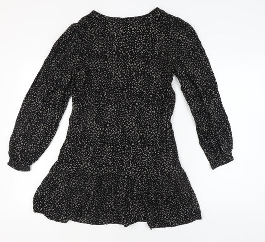 Dorothy Perkins Women's Black Long Sleeve Dress, Size 10