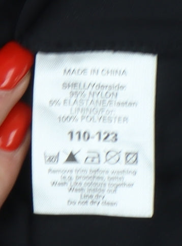 Next Women's Black Sheath Dress Size 12 Sleeveless Party Wear