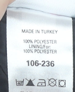 Next Women's Black Geometric Plus Skirt Size 20