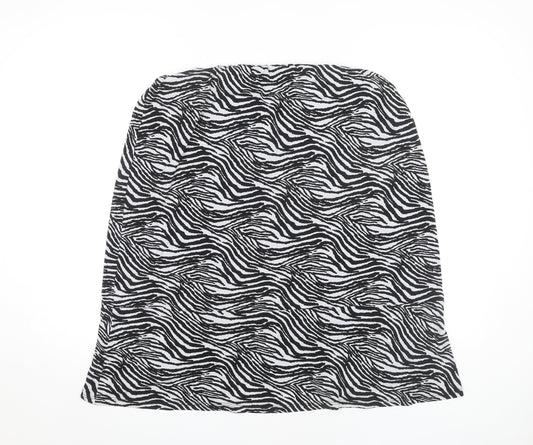Kaleidoscope Women’s Black Animal Print Skirt Size 18