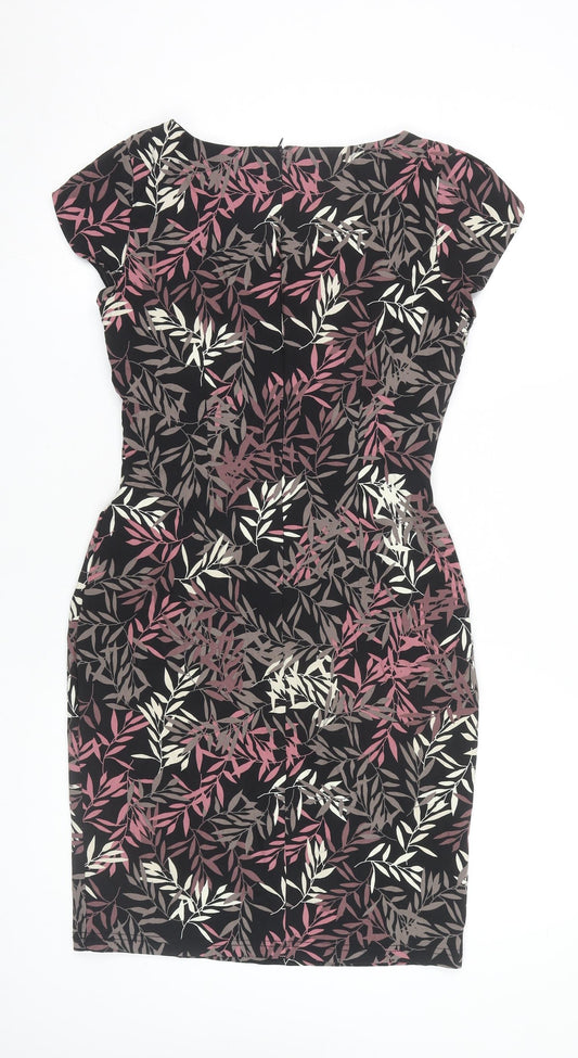 Apricot Women's Multicoloured Floral Sheath Dress, Size 10