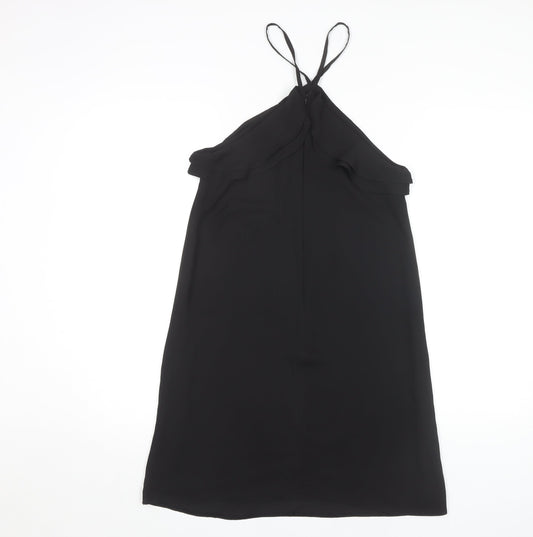 Miss Selfridge Women's Black Halter Dress Size 8
