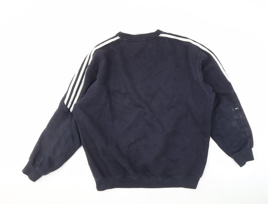 Adidas Men's Black Sweatshirt - Size S, Sports, Pullover